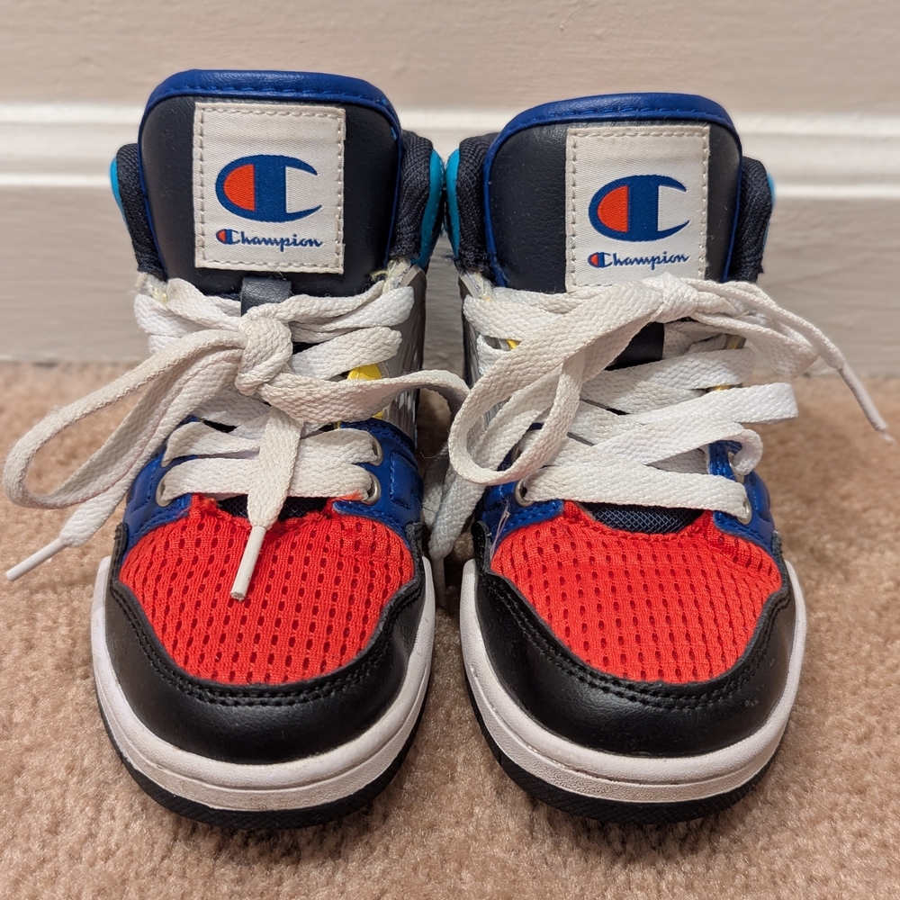Champion Kids' Red and Blue Sneakers